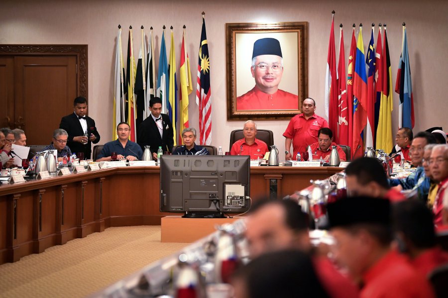 07saynof 1512571182 - Najib Chairs Umno and BN Supreme Council Meetings