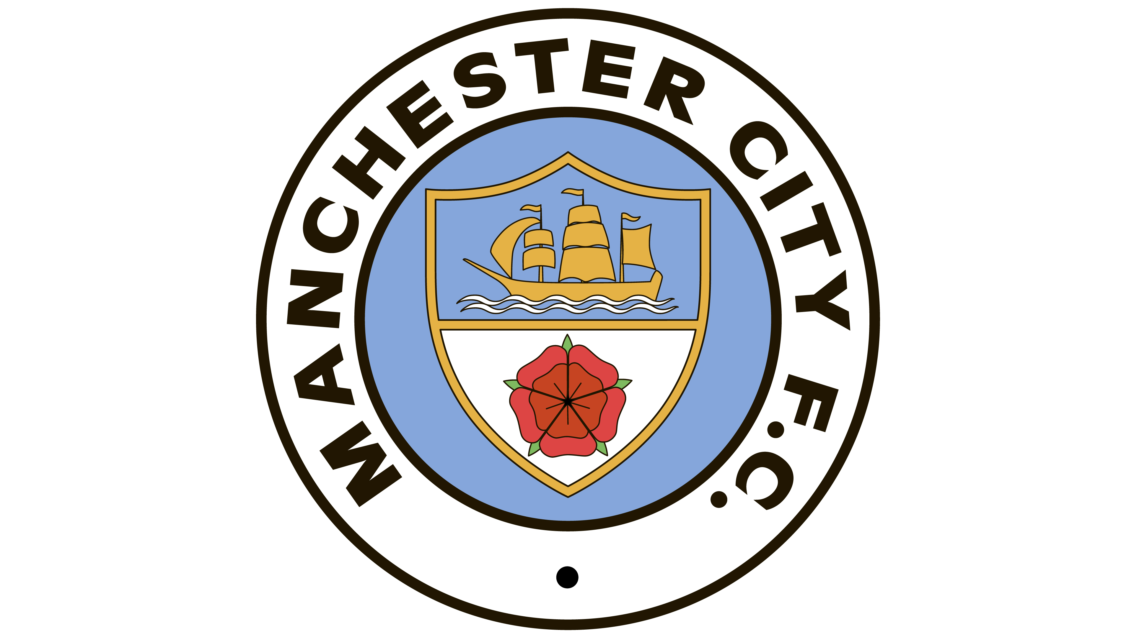 Manchester City logo 1972 1976 - Countdown to Man City Match as Clubs Agree to Donate Proceeds to Charity